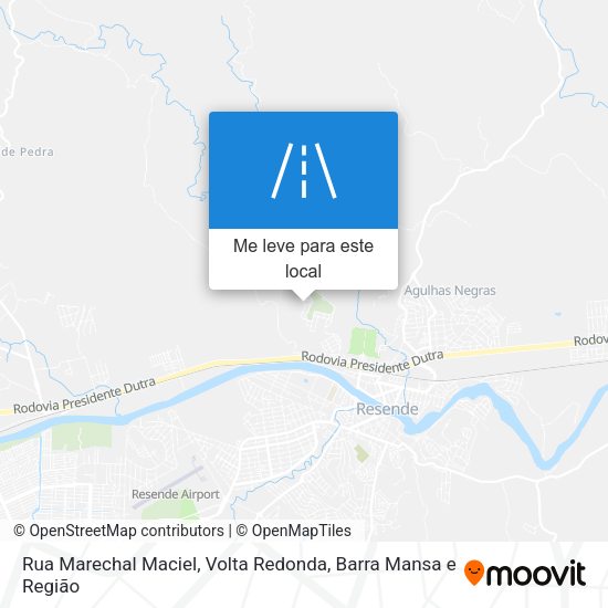Rua Marechal Maciel mapa