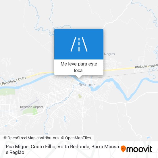Rua Miguel Couto Filho mapa