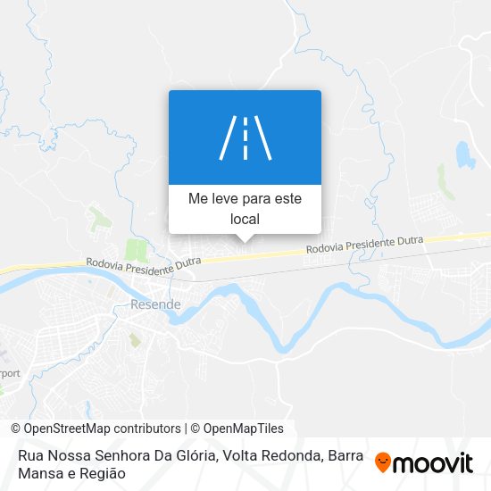 Rua Nossa Senhora Da Glória mapa