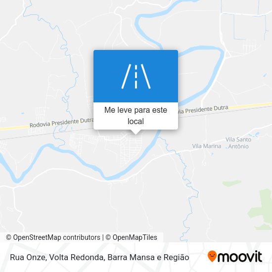 Rua Onze mapa