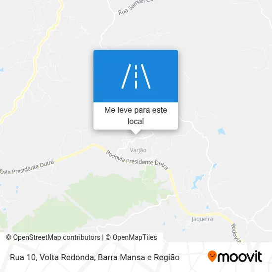 Rua 10 mapa