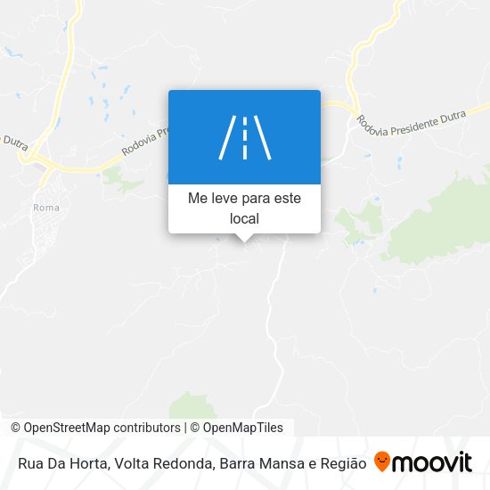 Rua Da Horta mapa