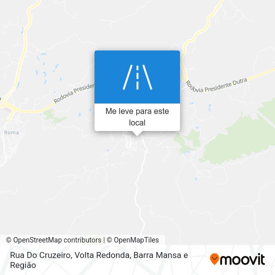 Rua Do Cruzeiro mapa