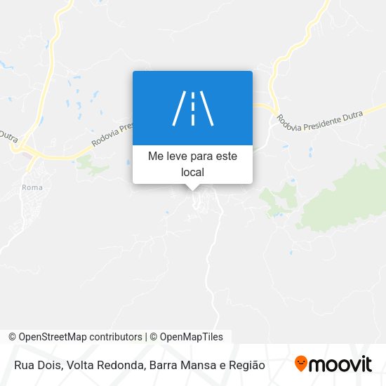 Rua Dois mapa