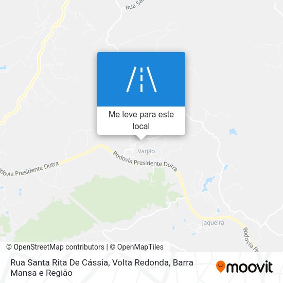 Rua Santa Rita De Cássia mapa