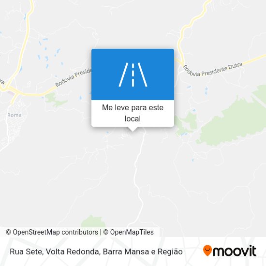 Rua Sete mapa
