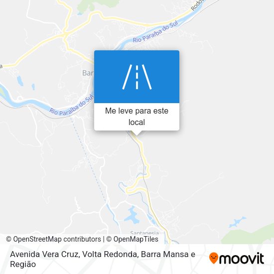Avenida Vera Cruz mapa