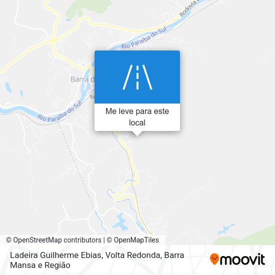 Ladeira Guilherme Ebias mapa