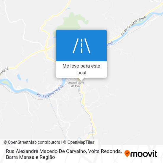 Rua Alexandre Macedo De Carvalho mapa