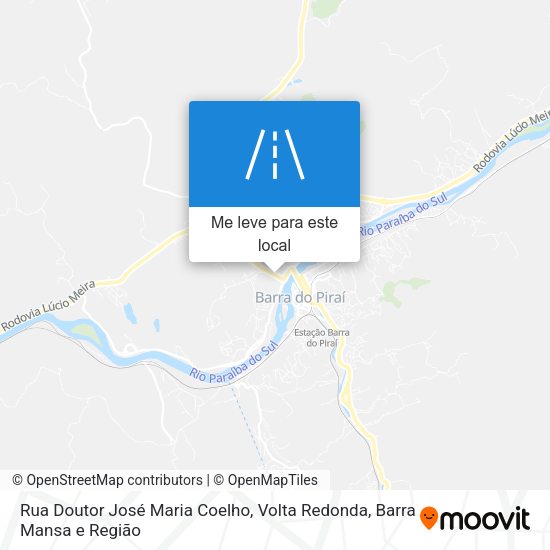 Rua Doutor José Maria Coelho mapa