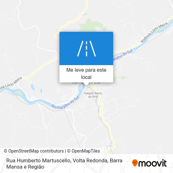 Rua Humberto Martuscello mapa