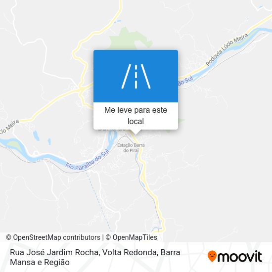Rua José Jardim Rocha mapa