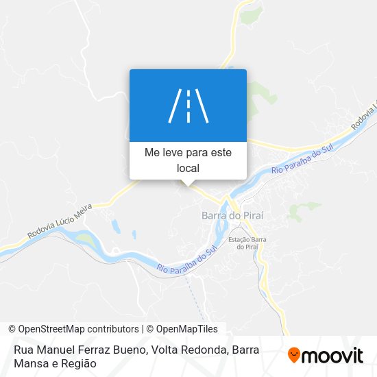 Rua Manuel Ferraz Bueno mapa