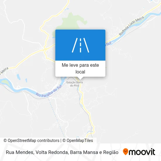 Rua Mendes mapa
