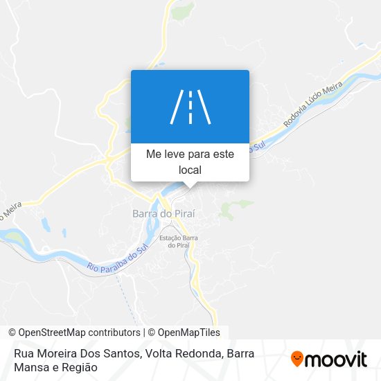 Rua Moreira Dos Santos mapa