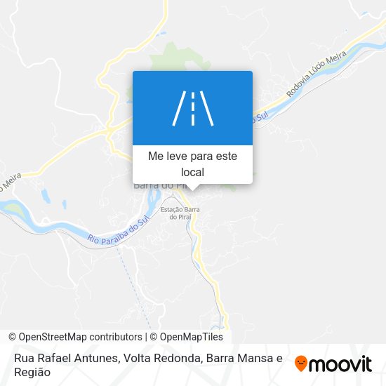 Rua Rafael Antunes mapa