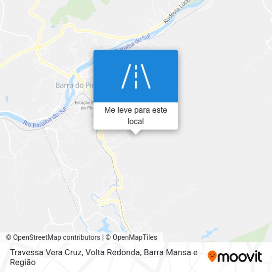Travessa Vera Cruz mapa