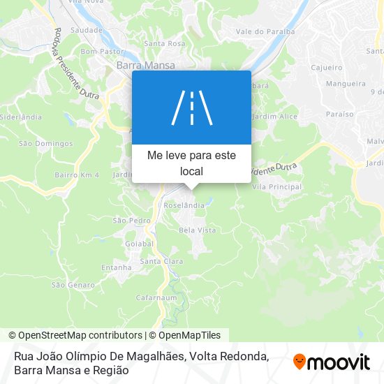 Rua João Olímpio De Magalhães mapa