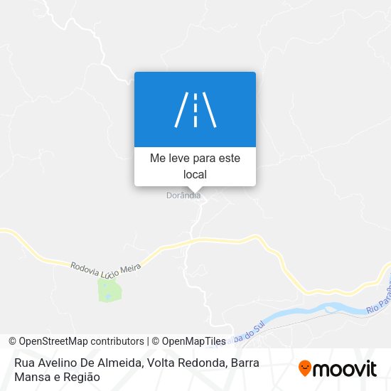 Rua Avelino De Almeida mapa
