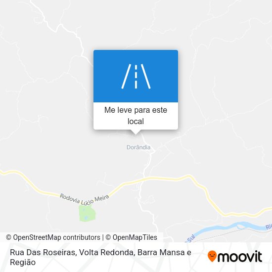 Rua Das Roseiras mapa