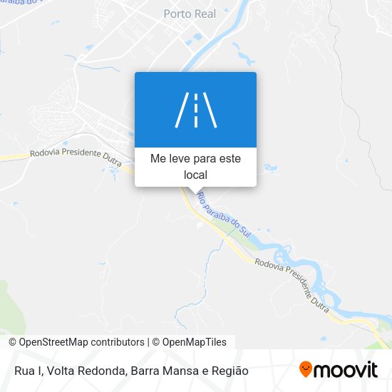 Rua I mapa