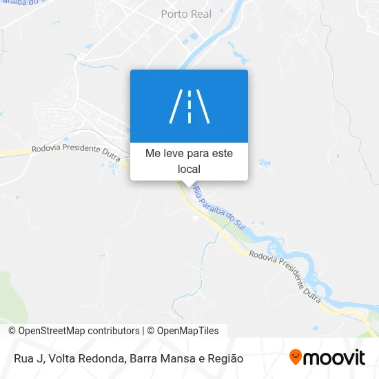 Rua J mapa
