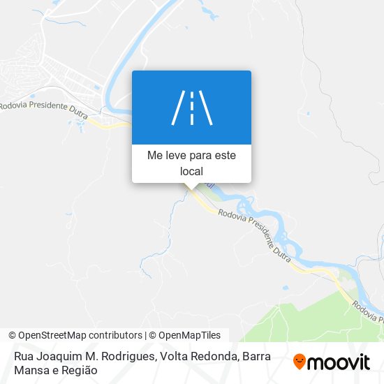 Rua Joaquim M. Rodrigues mapa