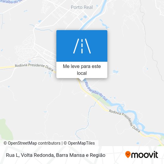Rua L mapa