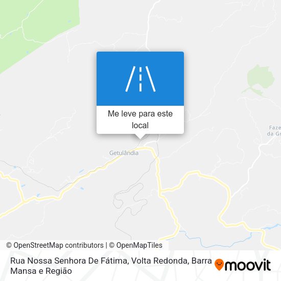 Rua Nossa Senhora De Fátima mapa