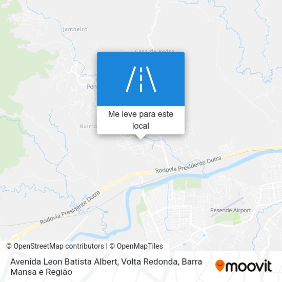 Avenida Leon Batista Albert mapa