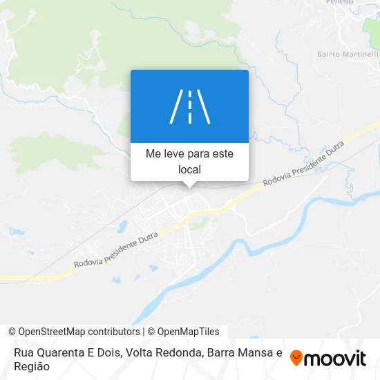 Rua Quarenta E Dois mapa