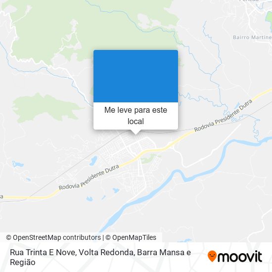 Rua Trinta E Nove mapa