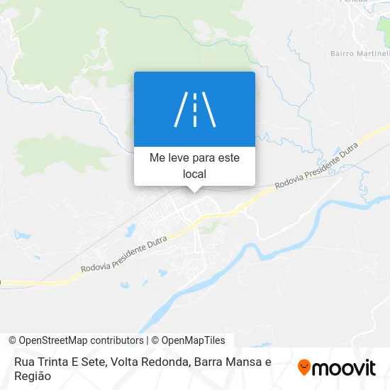 Rua Trinta E Sete mapa