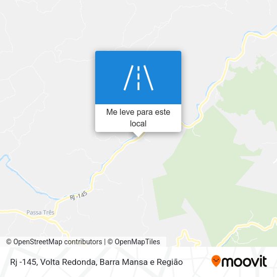 Rj -145 mapa