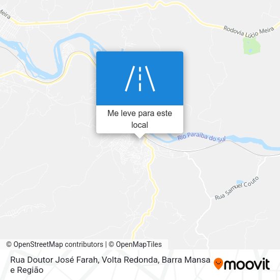 Rua Doutor José Farah mapa