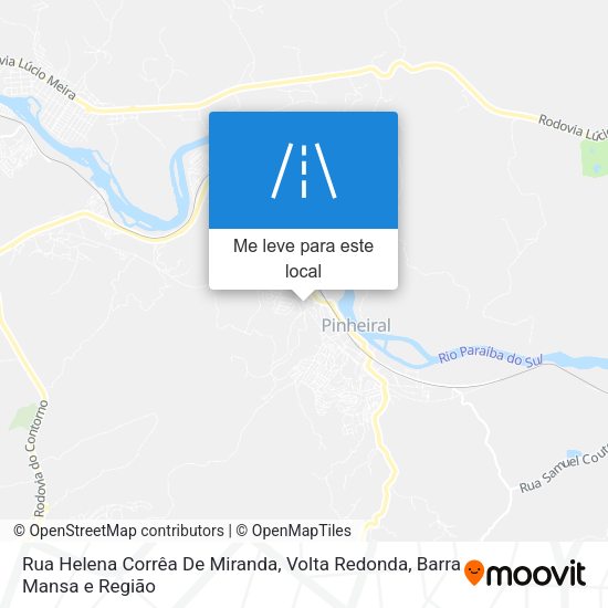 Rua Helena Corrêa De Miranda mapa