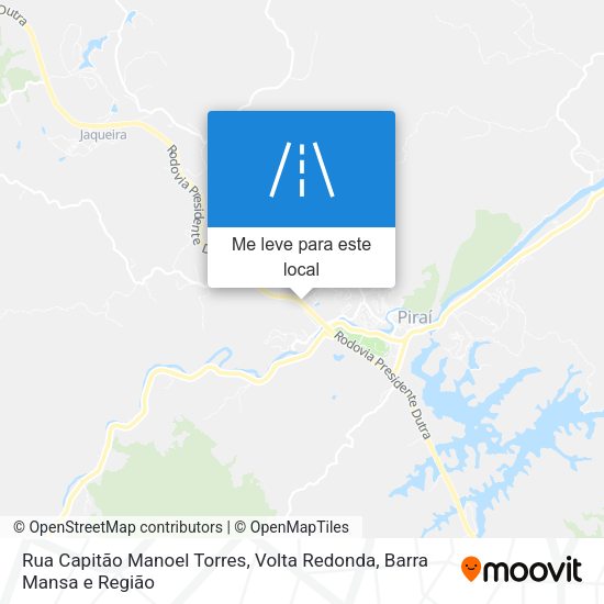 Rua Capitão Manoel Torres mapa