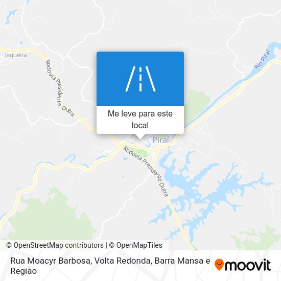 Rua Moacyr Barbosa mapa