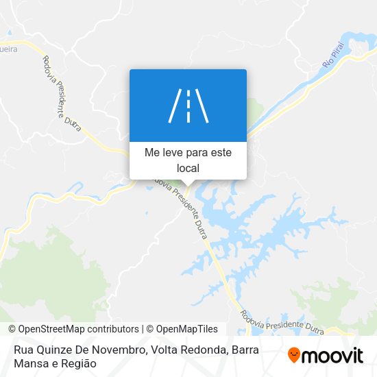 Rua Quinze De Novembro mapa