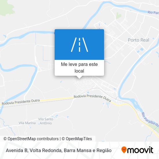 Avenida B mapa