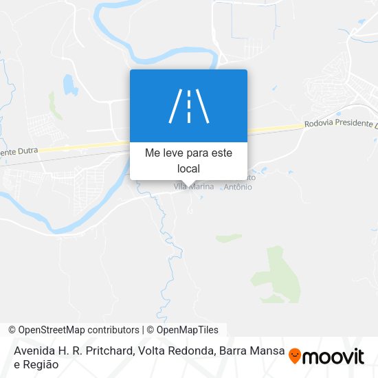 Avenida H. R. Pritchard mapa