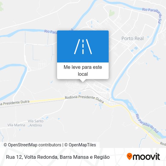 Rua 12 mapa