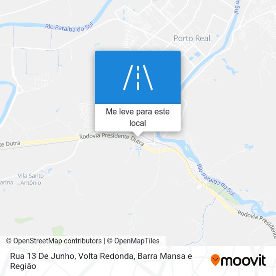 Rua 13 De Junho mapa