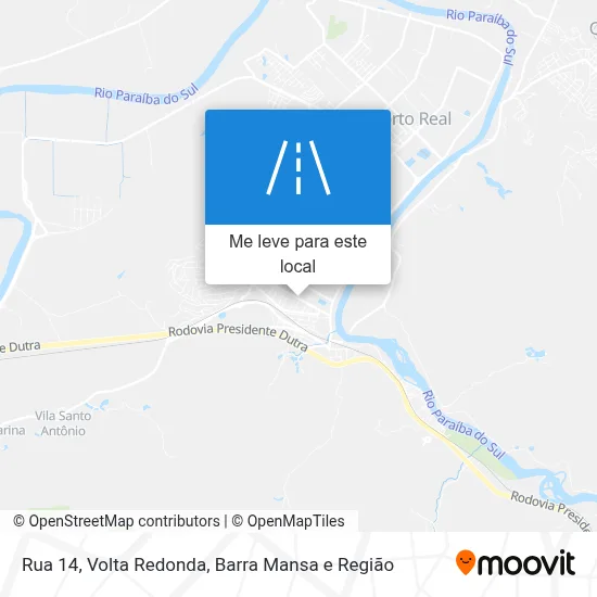 Rua 14 mapa