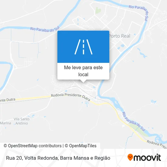 Rua 20 mapa