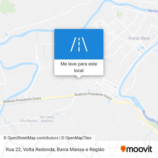 Rua 22 mapa