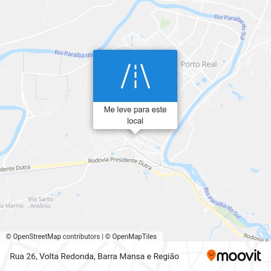 Rua 26 mapa