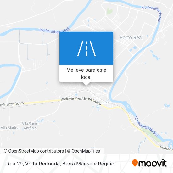 Rua 29 mapa