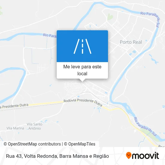 Rua 43 mapa
