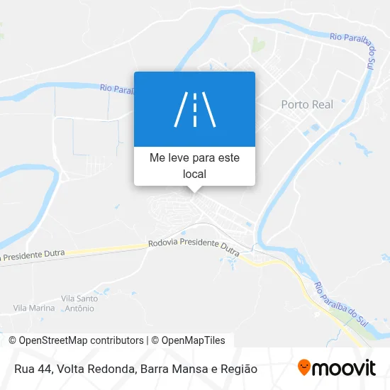 Rua 44 mapa